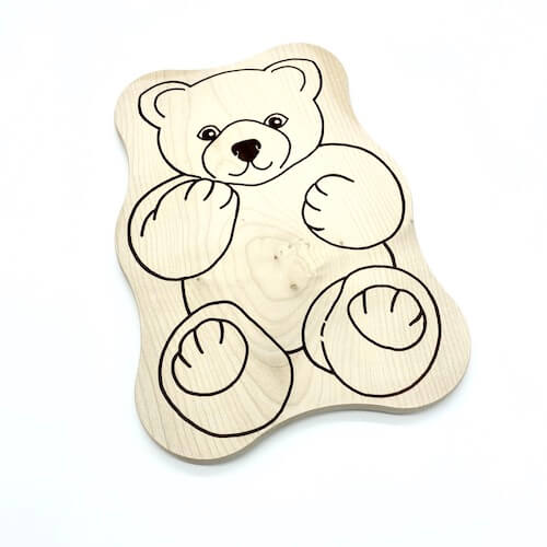 Formbrett "Teddy" 26 x 18 cm