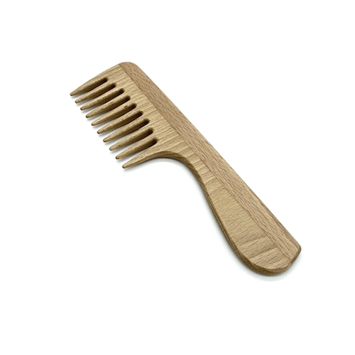 Haarkamm mit Griff, Grob-Zahnung (18 cm)