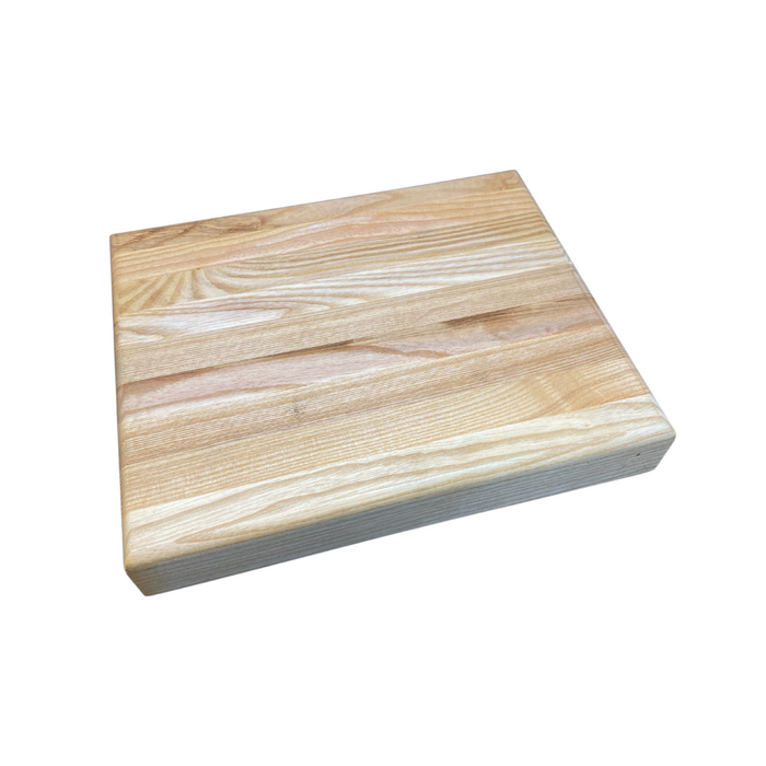 Hackklotz aus Esche 32x26x5 cm
