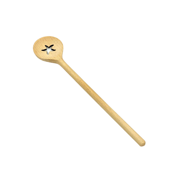 Kochlöffel mit Runder Kelle "Seestern" 28 cm lang
