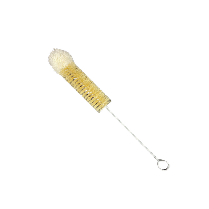 Flaschenbürste mit schonendem Wollkopf Ø 3 cm  26 cm lang