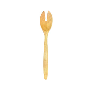 Die Holzwarenfabrik Salatbesteck aus Kirsche ca. 27 cm - Gabel