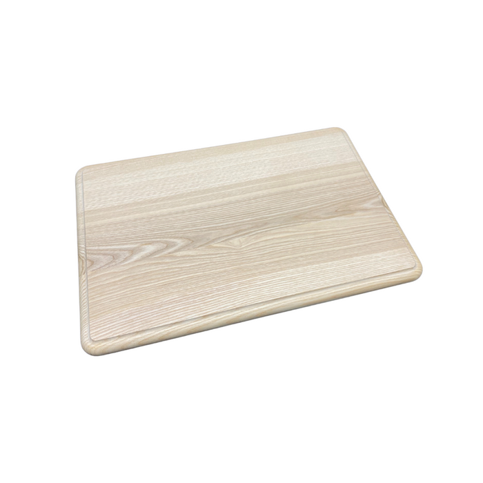 Schneidebrett aus Esche mit Profilrand 42x28 cm