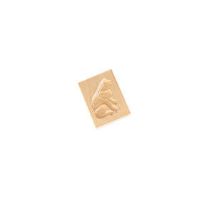 Die Holzwarenfabrik Spekulatiusform, 8x6cm, Frosch, oben