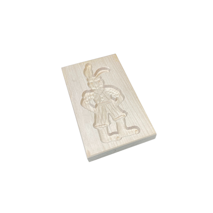 Spekulatiusform Hasenvater 15x9 cm