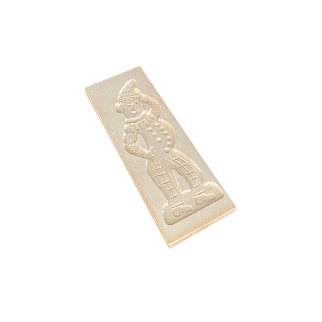 Die Holzwarenfabrik Spekulatiusform, 25x9cm, Clown