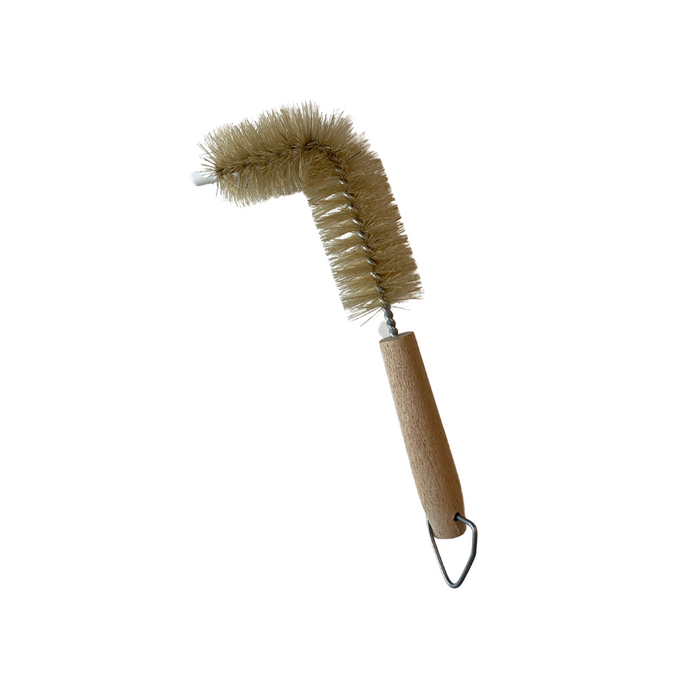 Überlaufbürste mit Holzgriff 12 cm