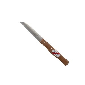 Windmühlenmesser Gemüsemesser Griff aus Rotbuche gerade Klinge 8,5 cm nicht-rostfrei